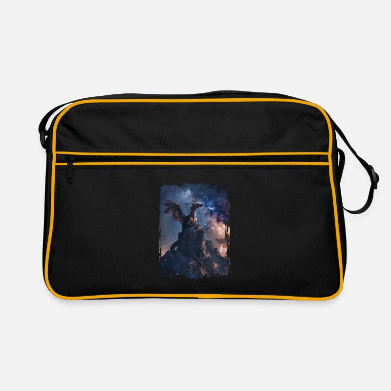 Drachen Retro Tasche