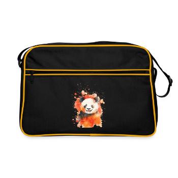 Panda - Sac Retro - noir/or - Devant