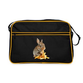 Rabbit - Retro Bag - black/gold - Front
