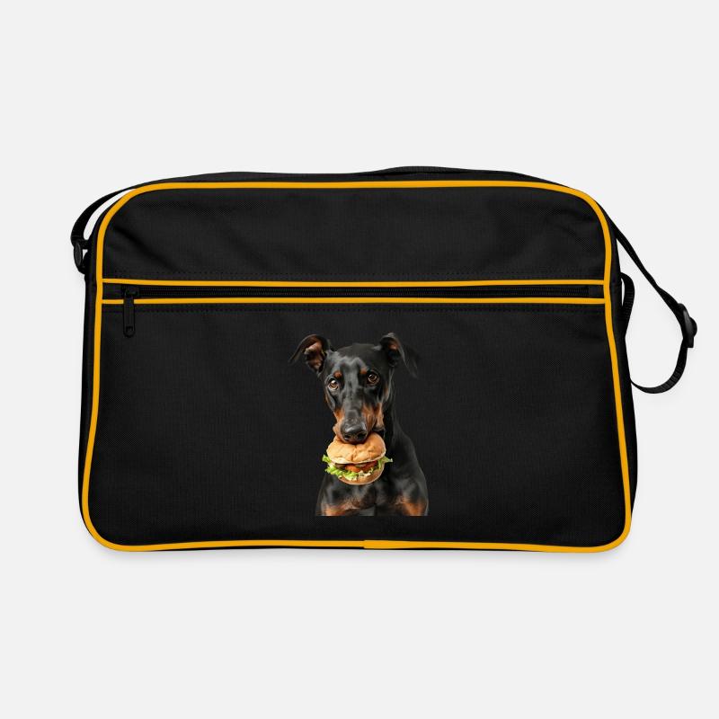 Dobermann Retro Tasche