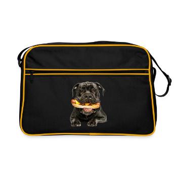 Cane corso - Sac Retro - noir/or - Devant