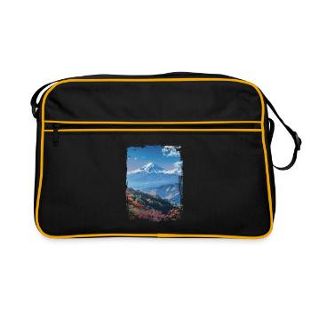 Japon - Sac Retro - noir/or - Devant
