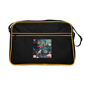 Japon - Sac Retro - noir/or - Devant