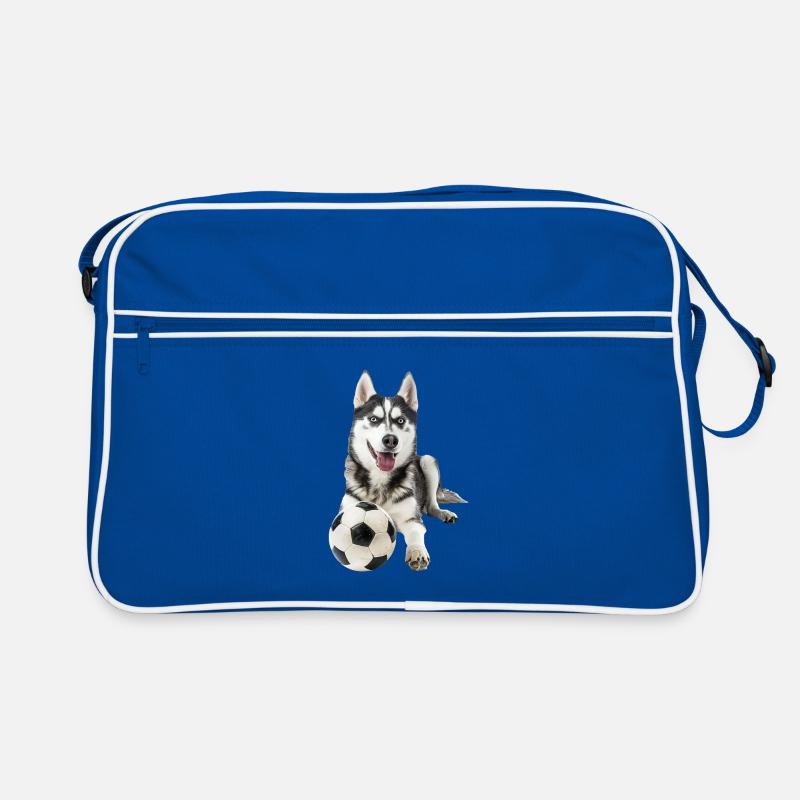 Husky sibérien Sac Retro