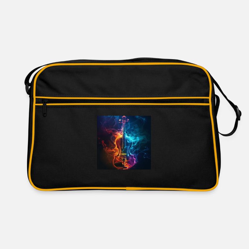 Violin - Retro Bag - black/gold
