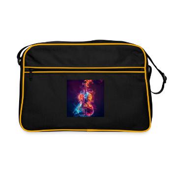 Violon - Sac Retro - noir/or - Devant