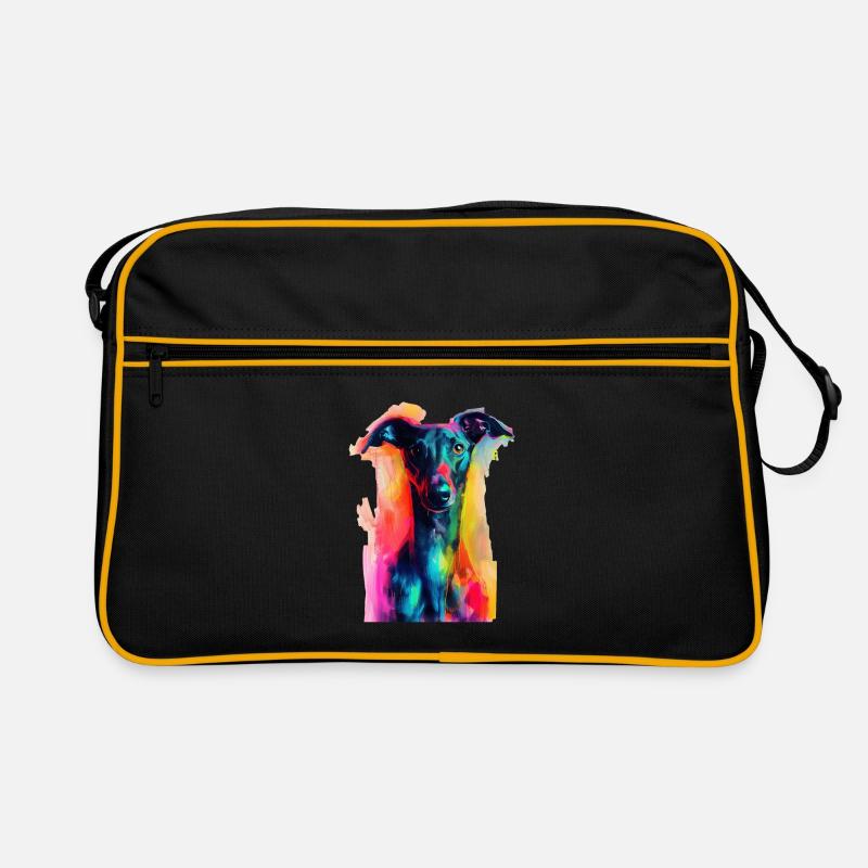 Windhund Retro Tasche