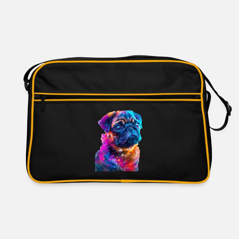 Mops Retro Tasche