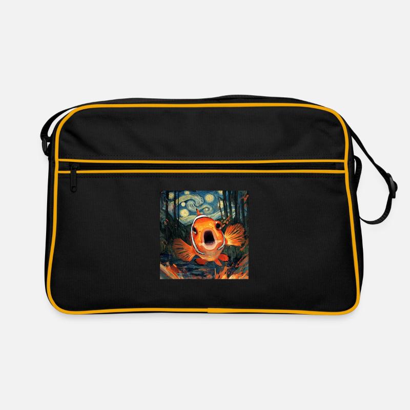 Clownfisch Retro Tasche