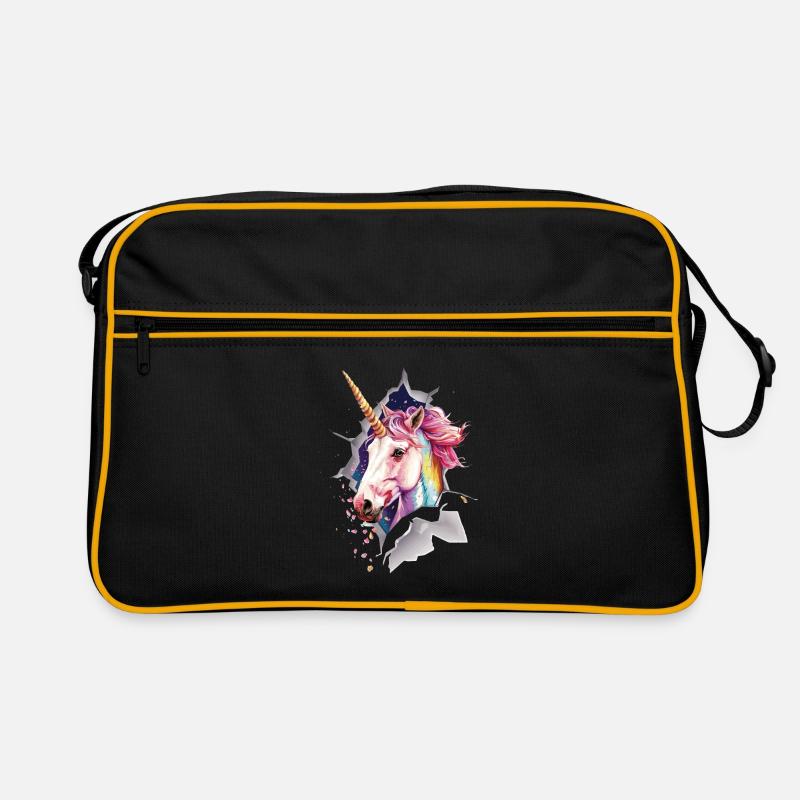 Einhorn Retro Tasche