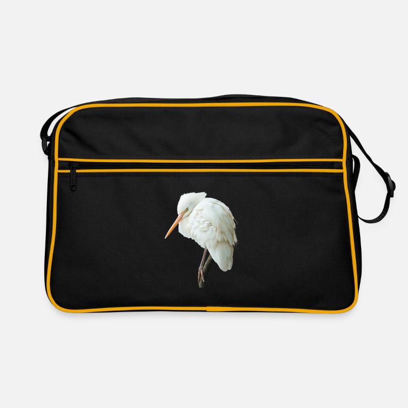 Reiher Vogel Retro Tasche
