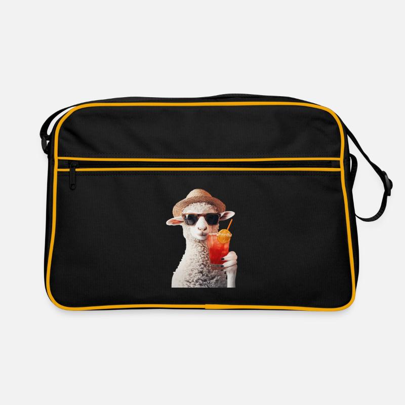 Schaf Retro Tasche