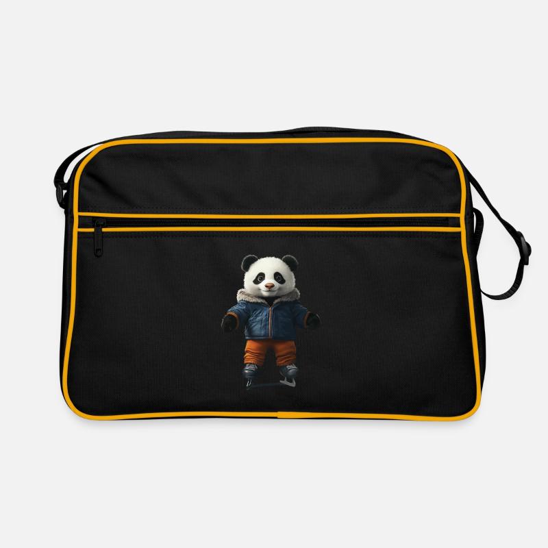 Panda Retro Tasche