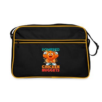 Chicken Nugget - Retro Bag - black/gold - Front