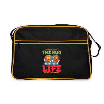 Chicken Nugget - Retro Bag - black/gold - Front