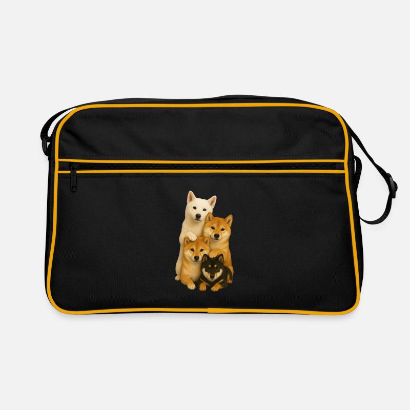 Chien Chiens Chiens mignons Sac Retro