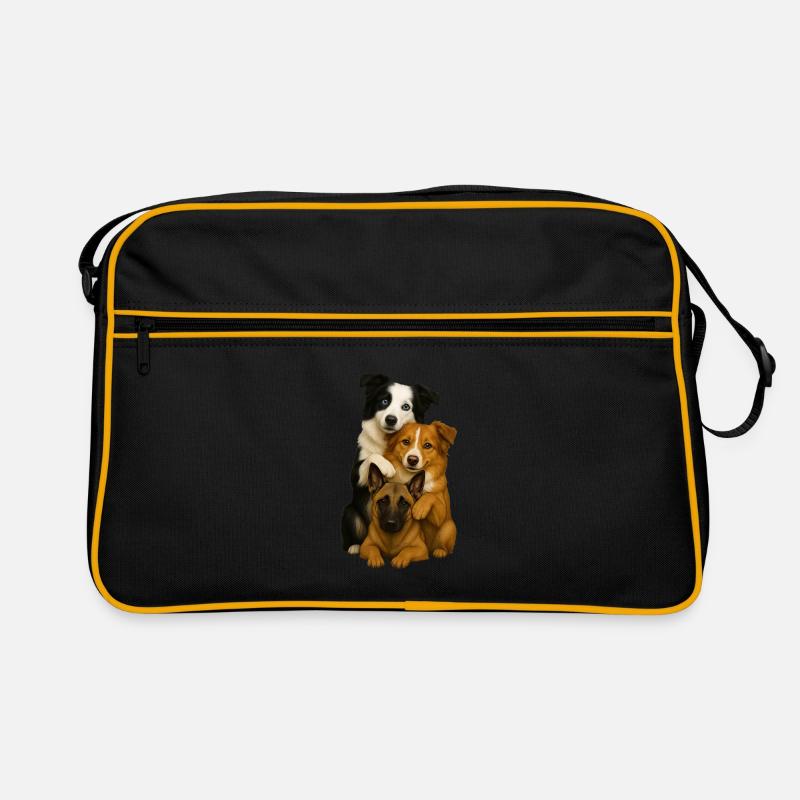 Chien Chiens Chiens mignons Sac Retro