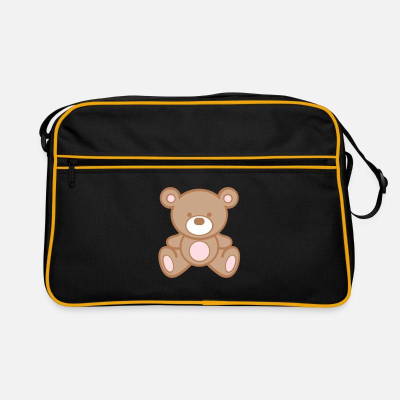 Teddy Bär - Comic Teddybär Retro Tasche