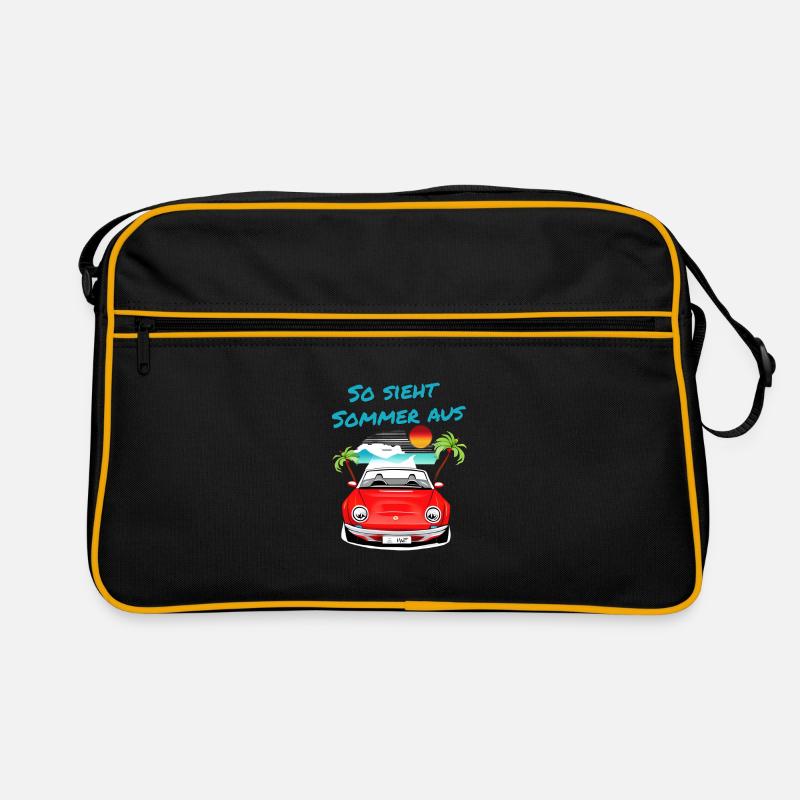 Cabriolet So sieht Sommer aus Cabrio Spaß Sonne Retro Tasche