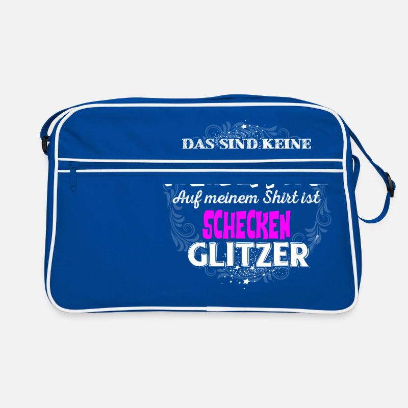 SCHECKEN - Glitzer Retro Tasche