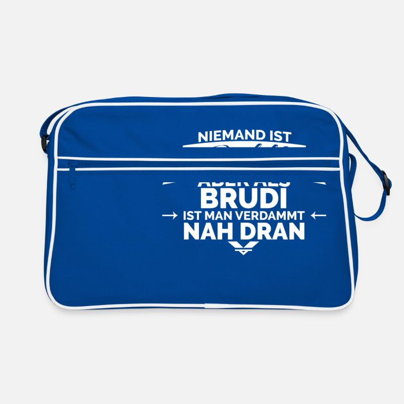 Brudi ist perfekt Retro Tasche