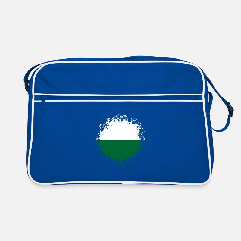 Saxe drapeau Drapeau Saxon Ossi Vacances SN Sac Retro