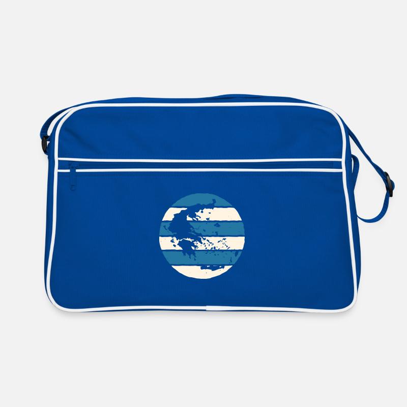 Grèce Pavillon Retro Hellas Athènes Crète Crète Kos Sac Retro