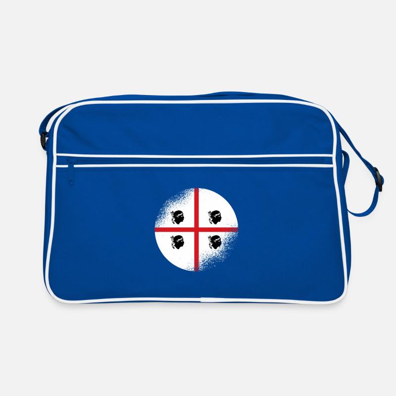 Sardinia Flag Used Look Sardinian Flag Vintage Retro Bag