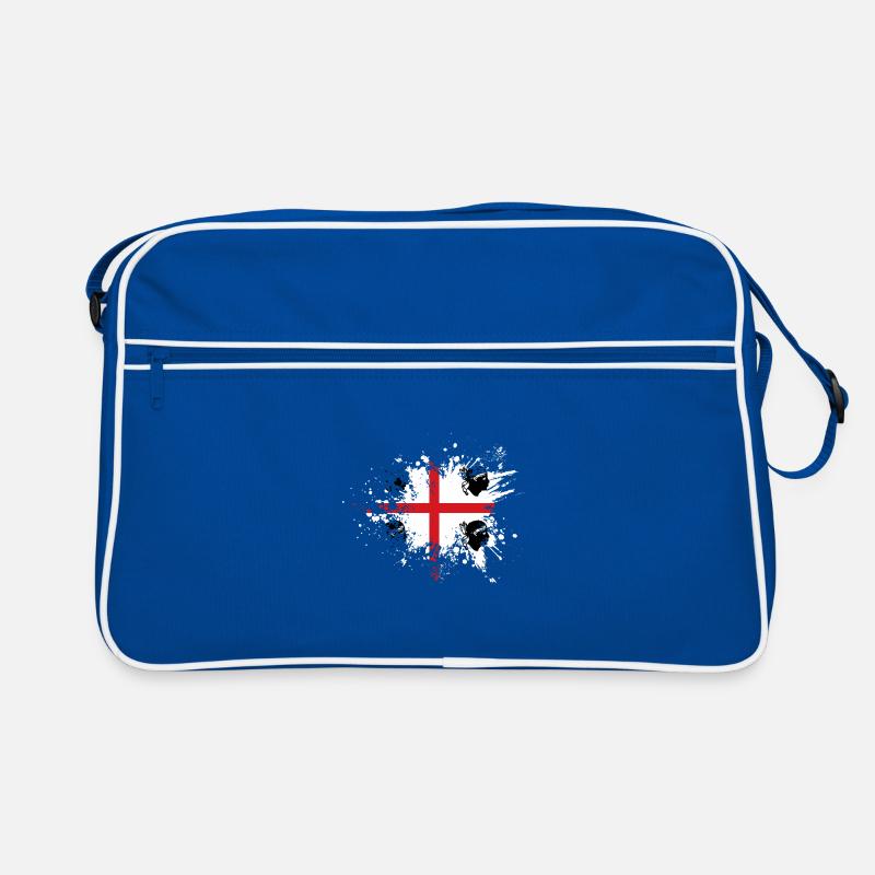 Sardaigne Drapeau Klecks Drapeau sarde Spritzer Sac Retro