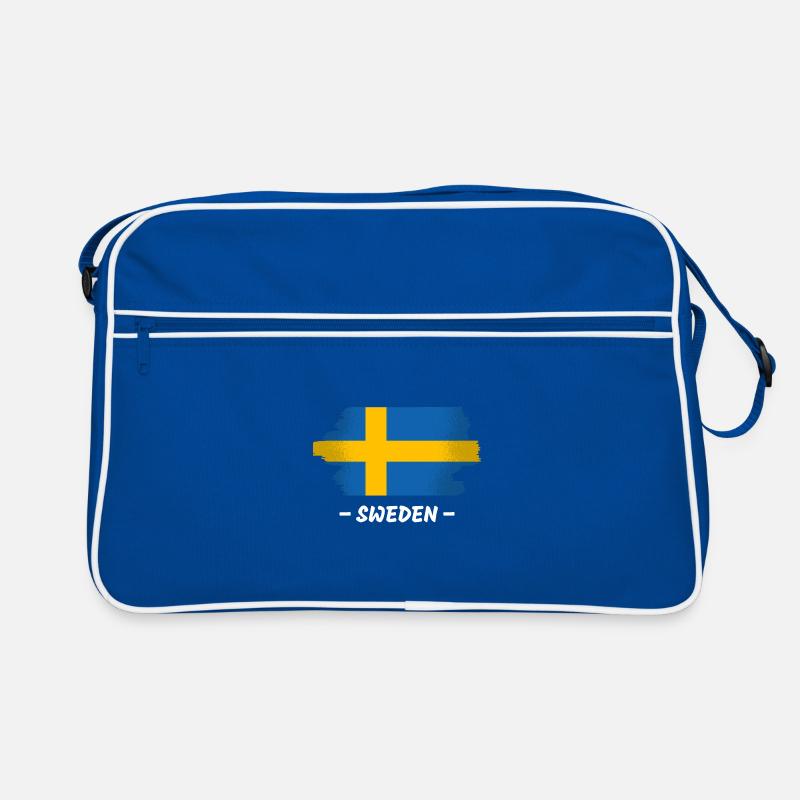 Suède Drapeau Scandinavie Drapeau suédois Sac Retro