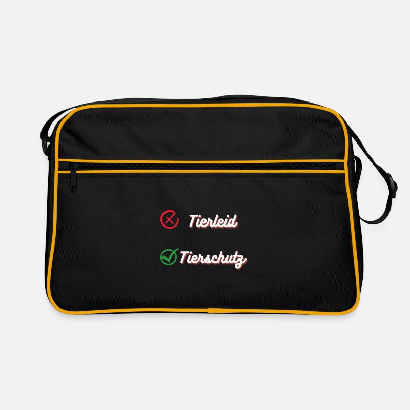 Pro Tierschutz Retro Tasche
