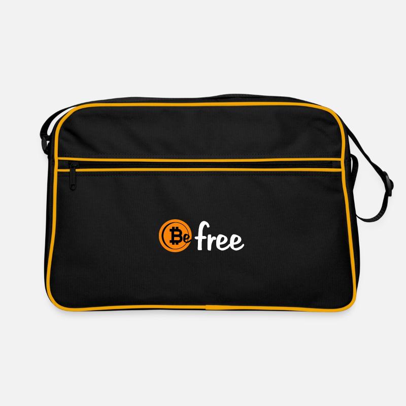 Bitcoin BTC Crypto Blockchain Coin Exchange Coin Retro Bag