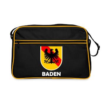 Le magnifique Badnerland - Sac Retro - noir/or - Devant