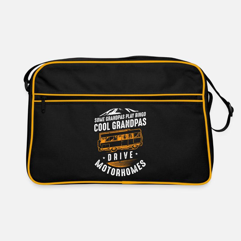 Cool Grandpas Drive Motorhomes Retro Tasche