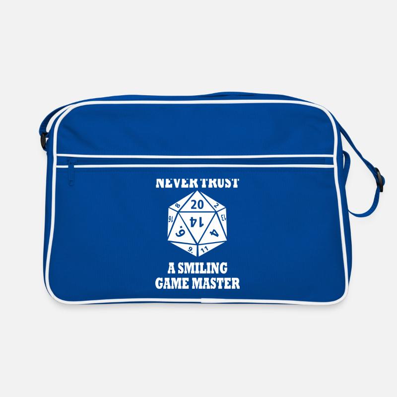 Game master Rollenspiel Nerd Geek Geschenk Retro Tasche