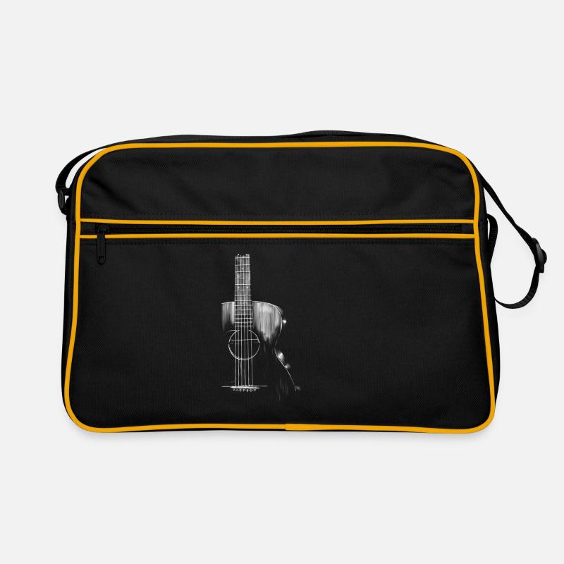 Guitar - Retro Bag - black/gold