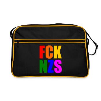 Fck nzs - Sac Retro - noir/or - Devant