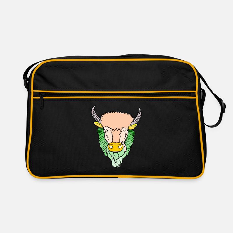 Taurus Stier Retro Tasche
