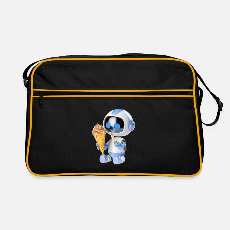 Crème glacée robot Sac Retro