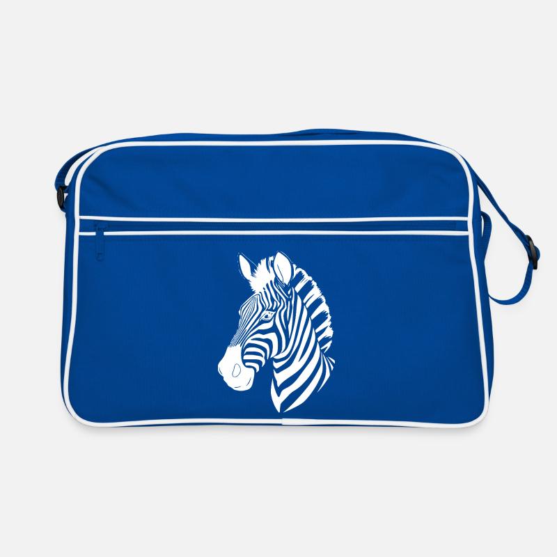 Zebra Zebra Head T-shirt Gift Retro Bag