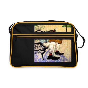best-seller - Sac Retro - noir/or - Devant