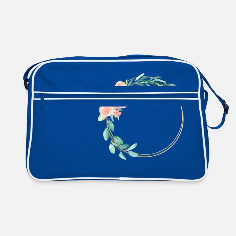 spring_wreath Retro Tasche