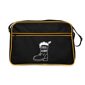 Boots Beer - Retro Bag - black/gold - Front
