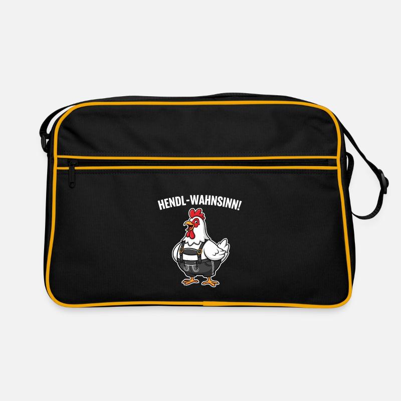 La folie du poulet ! Sac Retro