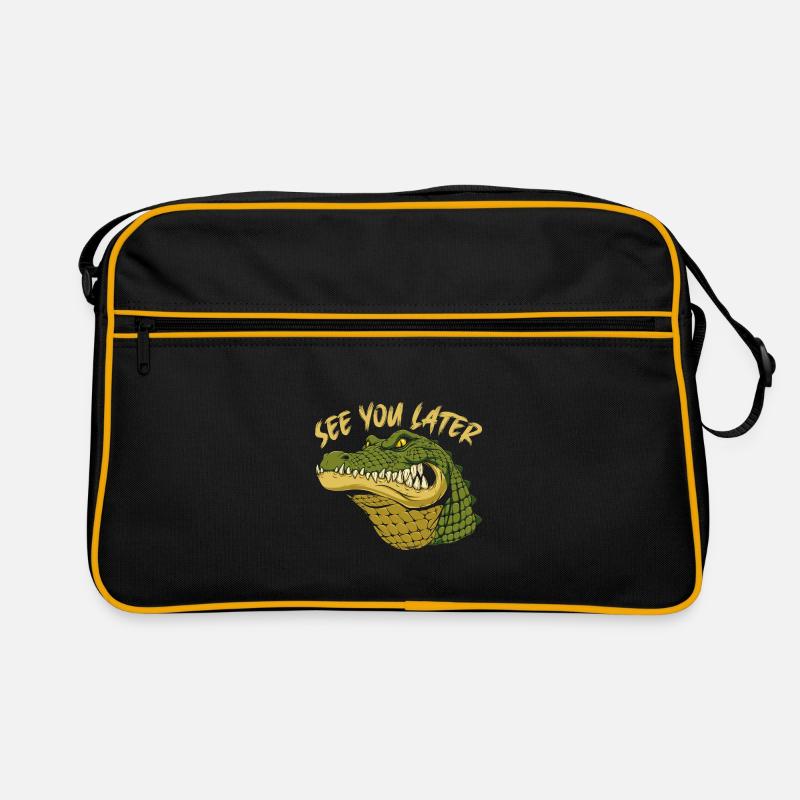A plus tard avec Alligator Sac Retro