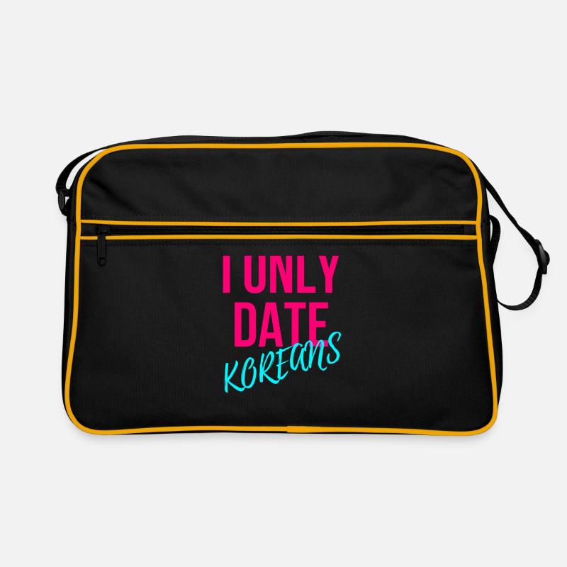 I only go out with Koreans Retro Bag
