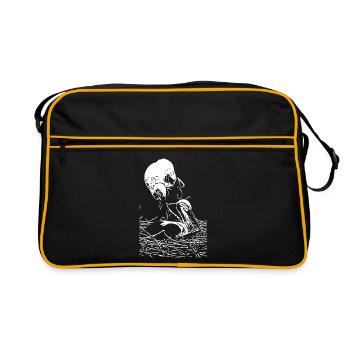 stork - Retro Bag - black/gold - Front