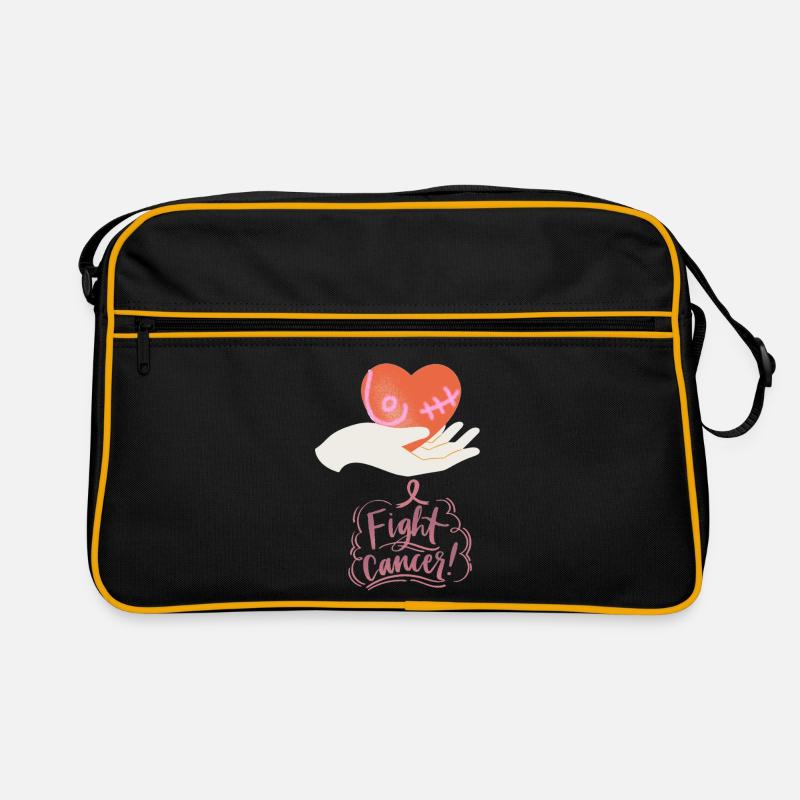 Kampf gegen Krebs Retro Tasche