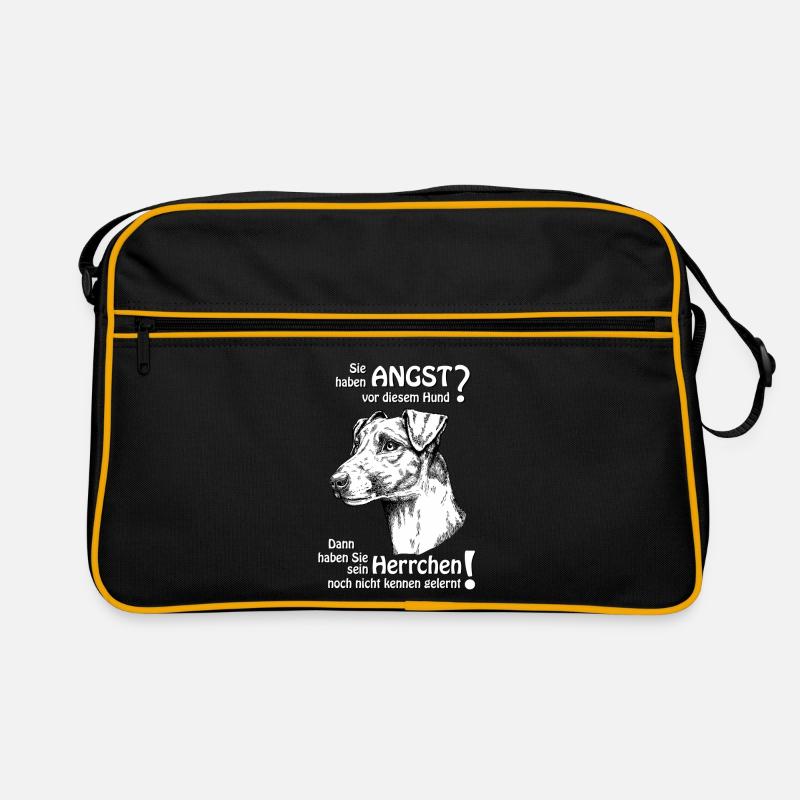 Angst vor Foxterrier? Herrchen Retro Tasche