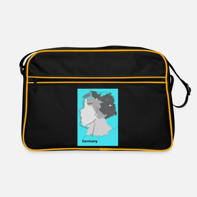 Germany Gradient Map Retro Bag